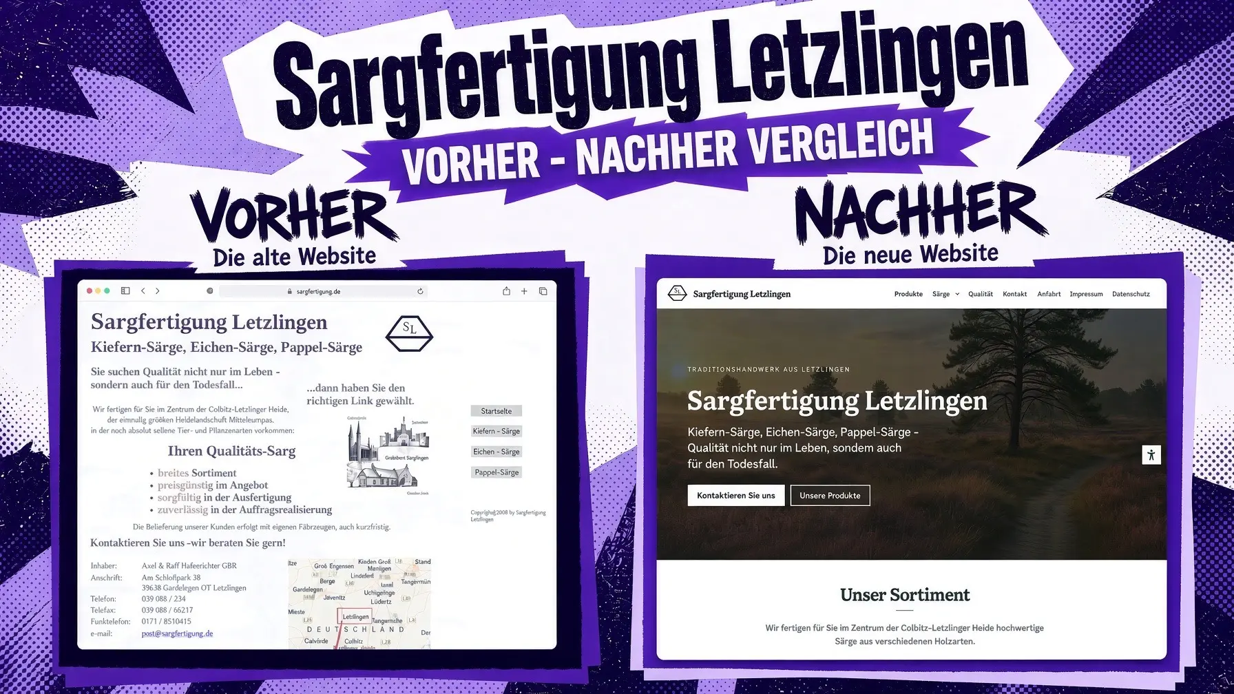 RELAUNCH: Sargertigung Letzlingen, Bild 1